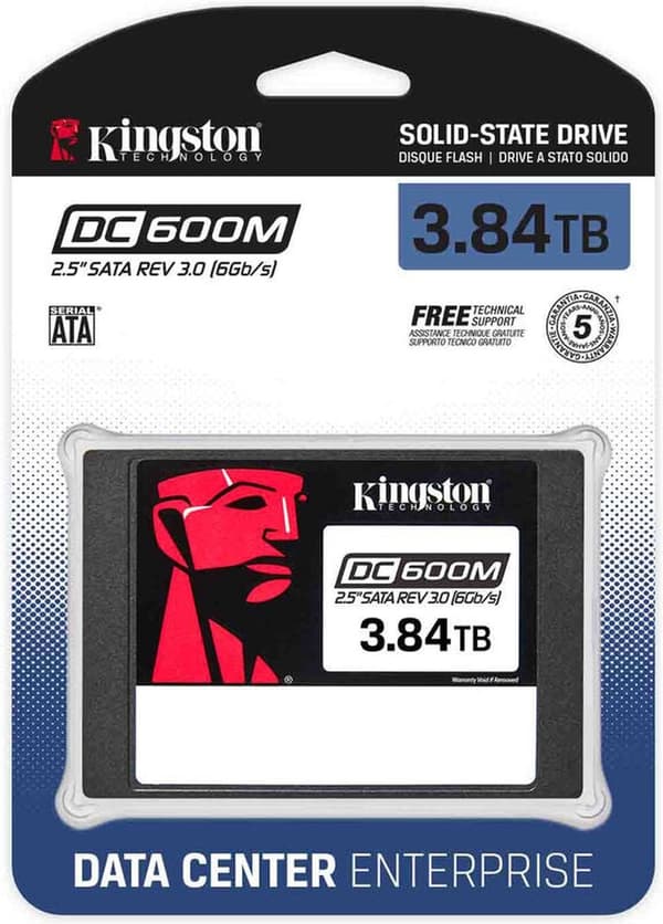 Harddisk Kingston SEDC600M/3840G TLC 3D NAND 3.84TB SSD