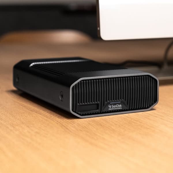 SanDisk Professional 6TB G-DRIVE PROJECT, Thunderbolt 3, USB-C (10 Gbps) harddisk