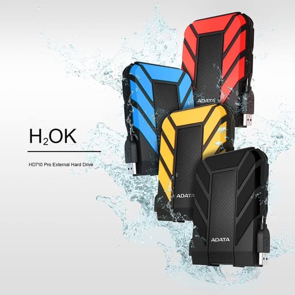 ADATA HD710P 1TB extern hårddisk - USB 3.1 - Stöt- och vattentålig