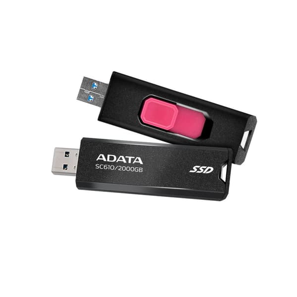 ADATA SC610 USB-minne 2 TB USB Typ-A 3.2 Gen 2 (3.1 Gen 2) Svart