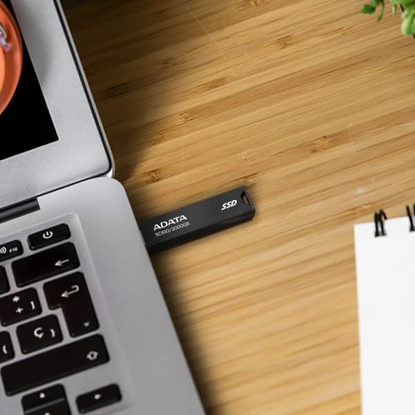 ADATA SC610 USB-minne 2 TB USB Typ-A 3.2 Gen 2 (3.1 Gen 2) Svart
