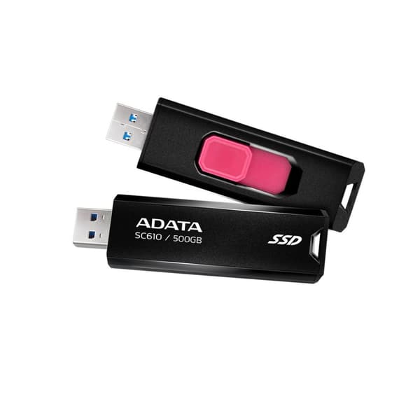 ADATA SC610 500 GB Svart