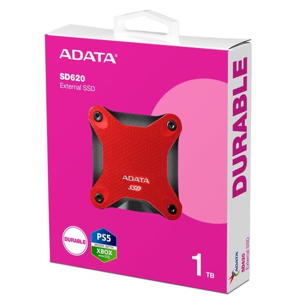 ADATA SD620 1 TB Rød