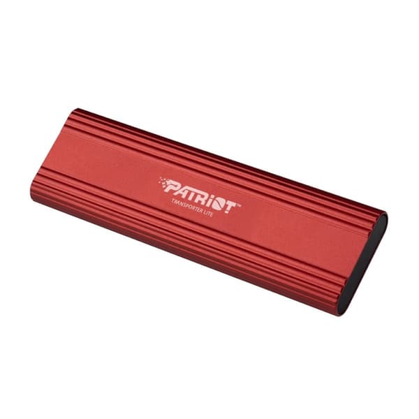 Ulkoinen kannettava SSD PATRIOT MEMORY Transporter Lite 512 Gt USB3.2 Type-C 1000 MB/S (PTPL512GPEC) Punainen