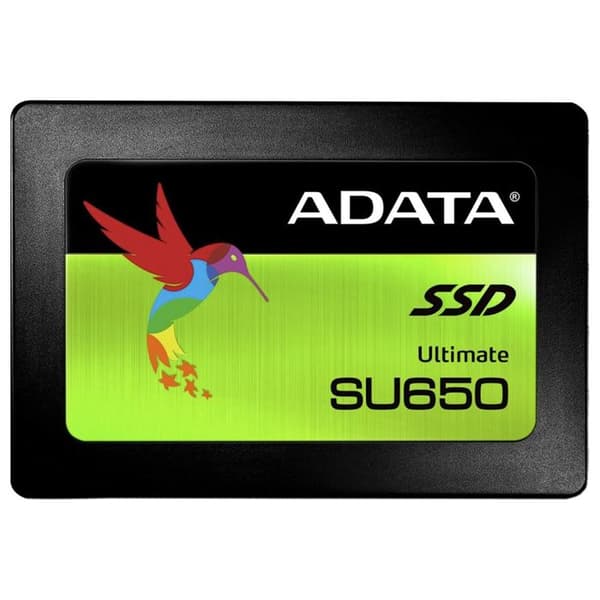 ADATA Ultimate SU650 intern SSD-enhet - 240 GB - 2,5" - SATA III - 3D NAND - ECC