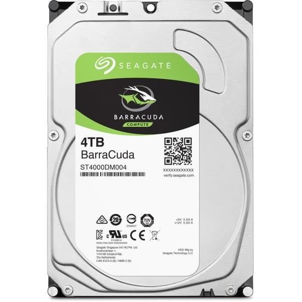 Seagate Barracuda ST4000DM004 interna hårddiskar 3.5" 4 TB Serial ATA III