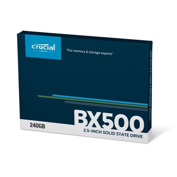 VIKTIGT - Intern Solid State Drive - BX500 - 240 GB - 2,5" (CT240BX500SSD1)