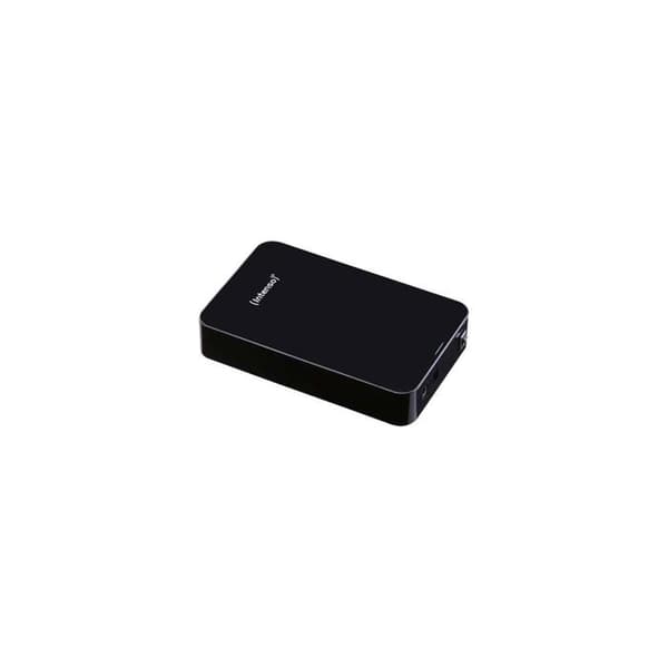 3,5" Intenso 8 TB extern hårddisk svart - USB 3.0 - AC-adapter ingår