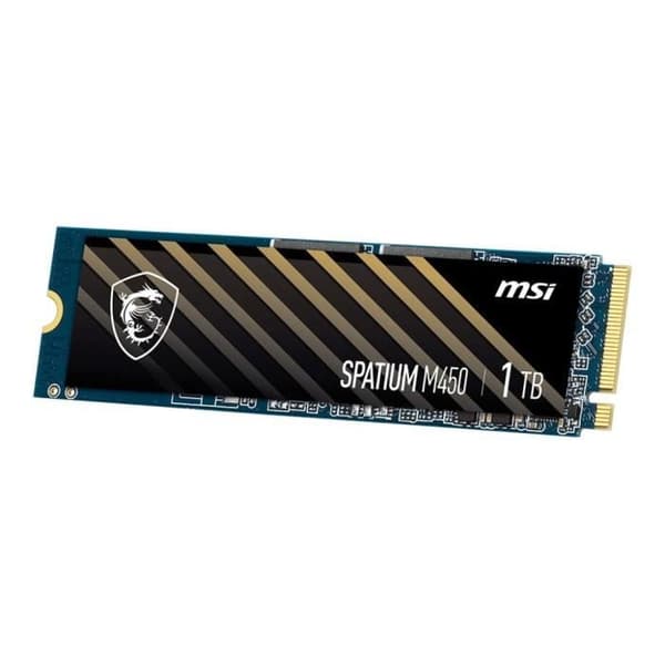 MSI SPATIUM M450 1TB PCIe 4.0 NVMe M.2 intern SSD