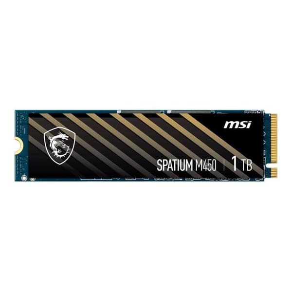 MSI SPATIUM M450 1TB PCIe 4.0 NVMe M.2 intern SSD
