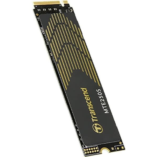 Intern SSD M.2 2280 - Transcend - 250S - 2 To - PCIe 4.0 - Ultrarapid hastigheter