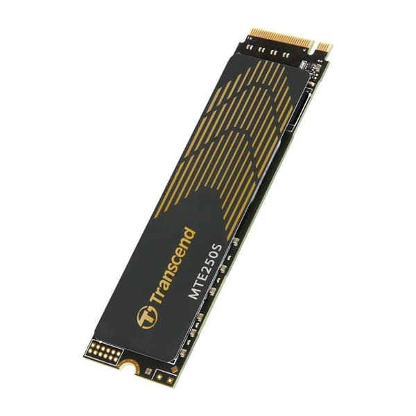 Intern SSD M.2 2280 - Transcend - 250S - 2 To - PCIe 4.0 - Ultrarapid hastigheter