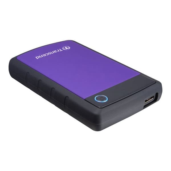 TRANSCEND HDD StoreJet 2,5" H3P extern hårddisk - 4 TB - USB 3.0 - Lila