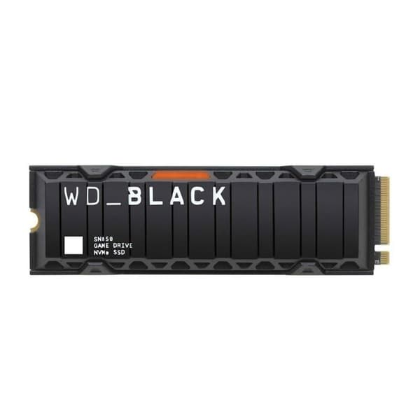 Western Digital svart SN850 NVMe 1TB kylfläns - WDBAPZ0010BNC-WRSN