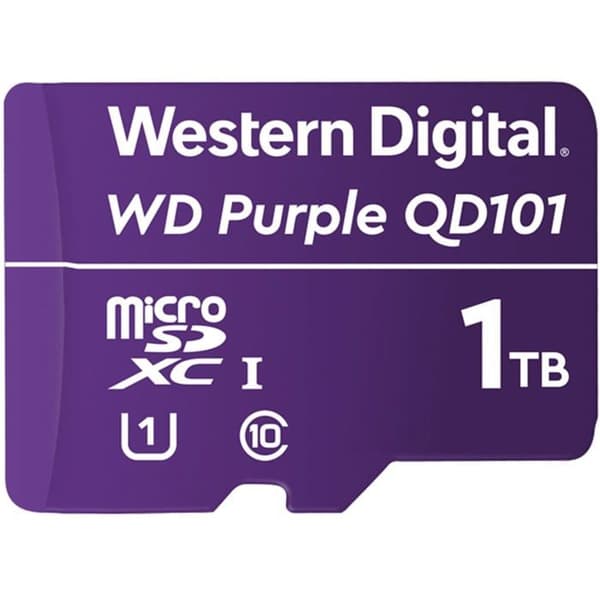 WD Purple MICROSDXC WDD100T1P0C 1TB, KLASS 10, KLASS U1