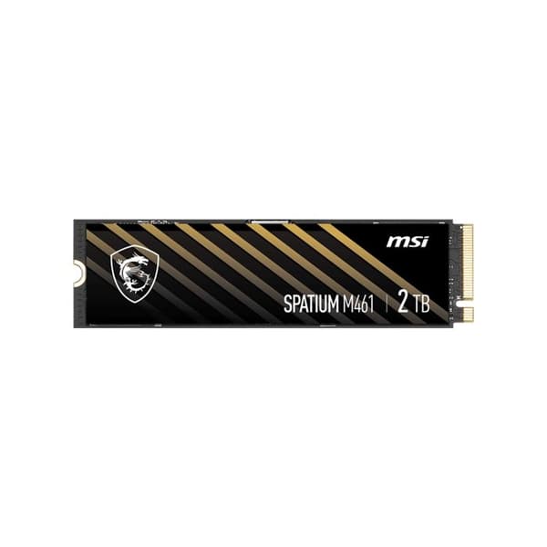 SSD|MSI|SPATIUM M461|2TB|M.2|PCIE|NVME|3D NAND|SKRIVHASTIGHET 4200 MBYTE