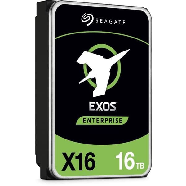SEAGATE - Intern hårddisk HDD - Exos X16 - 16TB - 7200 rpm - 3,5" (ST16000NM001G)