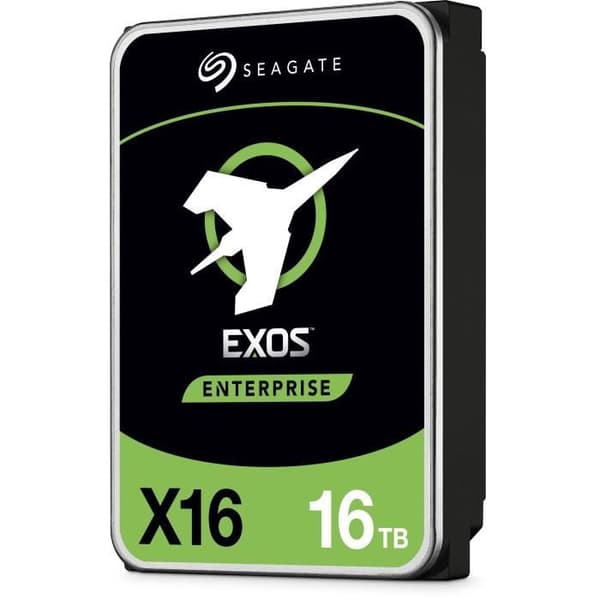 SEAGATE - Intern hårddisk HDD - Exos X16 - 16TB - 7200 rpm - 3,5" (ST16000NM001G)