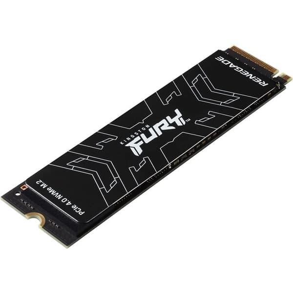 SSD - Kingston FURY - Renegade 2000G - PCIe 4.0 - M.2 2280 - Aluminium-grafen kylfläns
