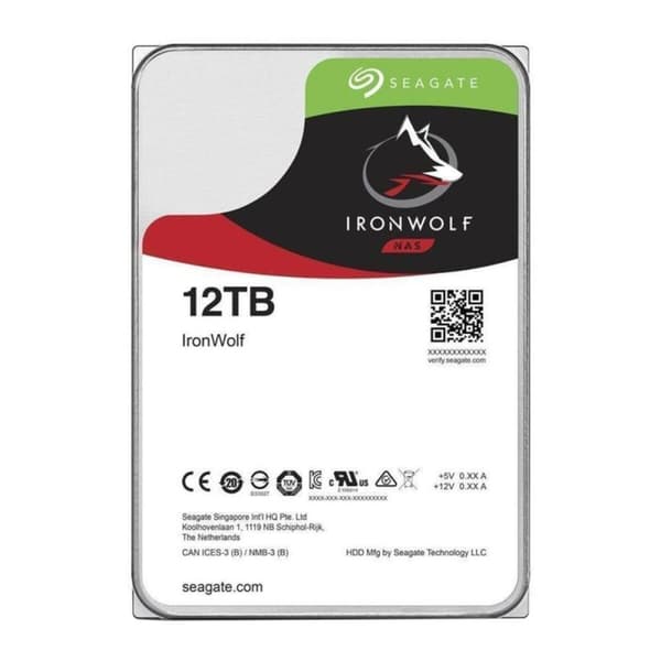 Hårddisk Seagate IRONWOLF NAS 3.5" Sata III - 8 TB