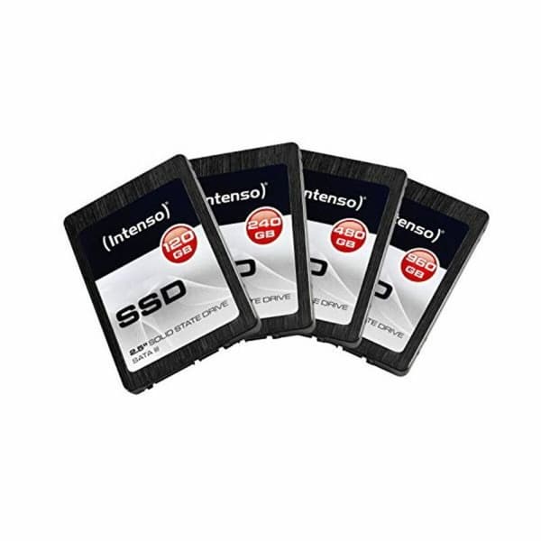 Hårddisk INTENSO 3813460 2,5" 960 GB SSD SATA III TLC 960 GB SSD 120 GB 256 GB