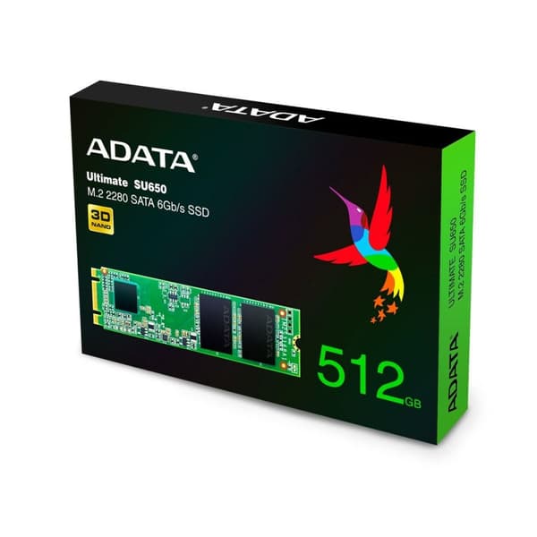 Hårddisk Adata Ultimate SU650 512 GB SSD