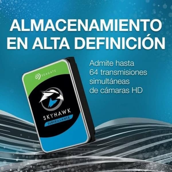 Hårddisk Seagate SkyHawk 3,5" 8 TB