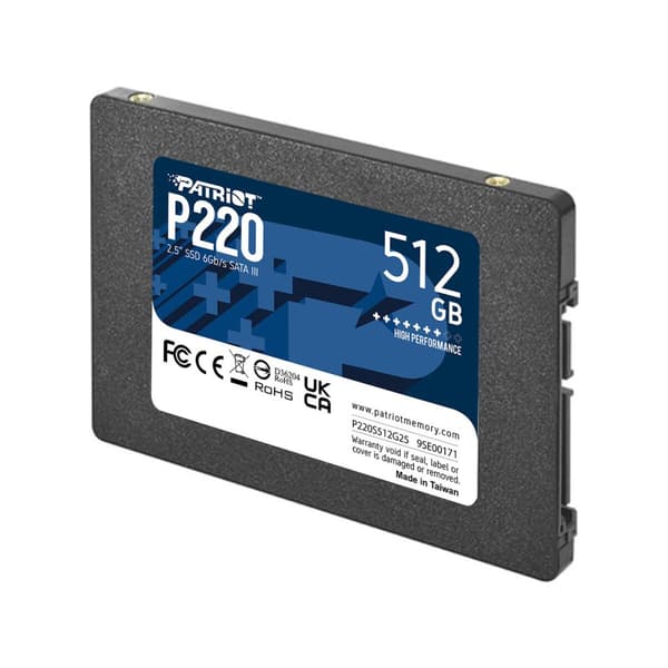 Kovalevy Patriot Memory P220 512 GB SSD