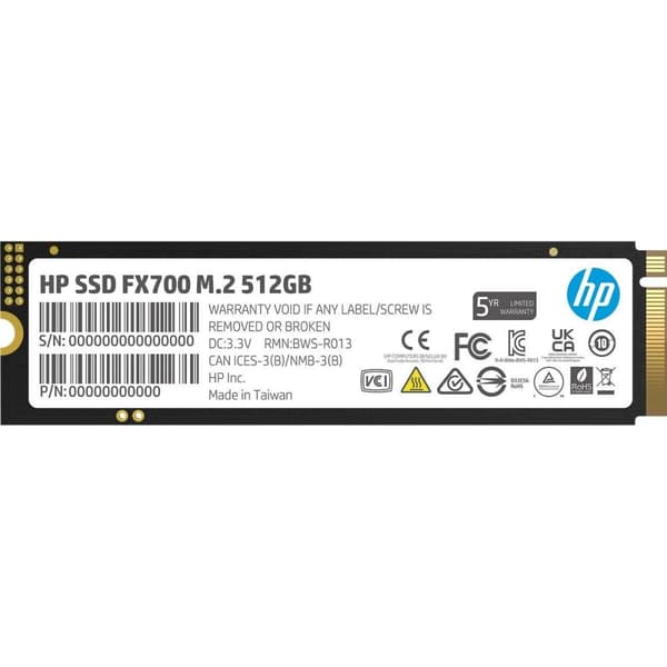 Harddisk HP FX700 512 GB SSD