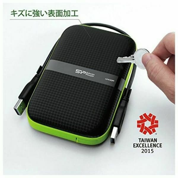 Ekstern harddisk Silicon Power Armor A60 2.5" USB 3.0 2 TB Anti-shock 2 TB