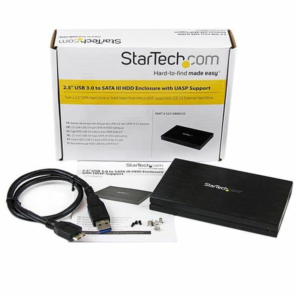 Hårddiskkabinett Startech S2510BMU33 2.5"