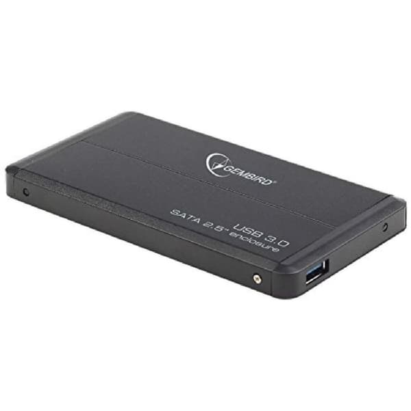 Hårddiskkabinett GEMBIRD EE2-U3S-2-S 2,5" Svart 2,5"