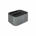 Miniatyrbild 1 av 11: Dual Dockstation TooQ TQDS-805G 2.5"-3.5" HDD/SSD SATA USB 3.0
