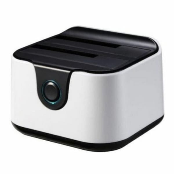 Dual Dockstation TooQ TQDS-802BW 2.5"-3.5" HDD SATA USB 3.0