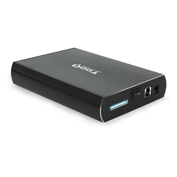 Hårddiskfodral TooQ TQE-3531B 3,5" USB 3.0 Svart 3,5"