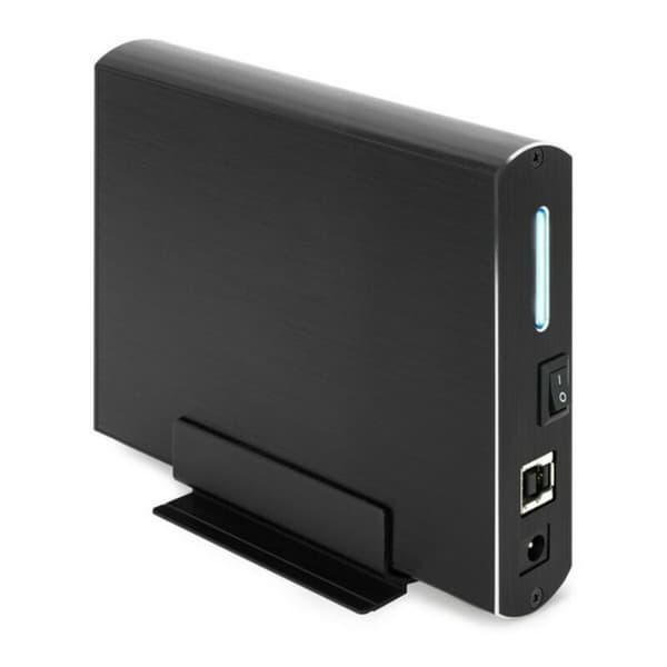 Hårddiskfodral TooQ TQE-3531B 3,5" USB 3.0 Svart 3,5"