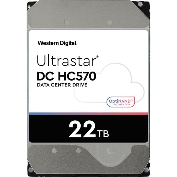 Harddisk Western Digital Ultrastar 0F48155 3,5" 22 TB