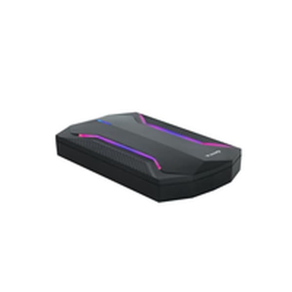Lomme til harddisk TooQ TQE-2599RGB Sort 2,5"