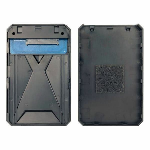 Lomme til harddisk TooQ TQE-2550BL 2,5" USB 3.0 Blå Sort 2,5"