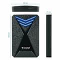 Miniatyrbillede 6 af 7: Lomme til harddisk TooQ TQE-2550BL 2,5" USB 3.0 Blå Sort 2,5"