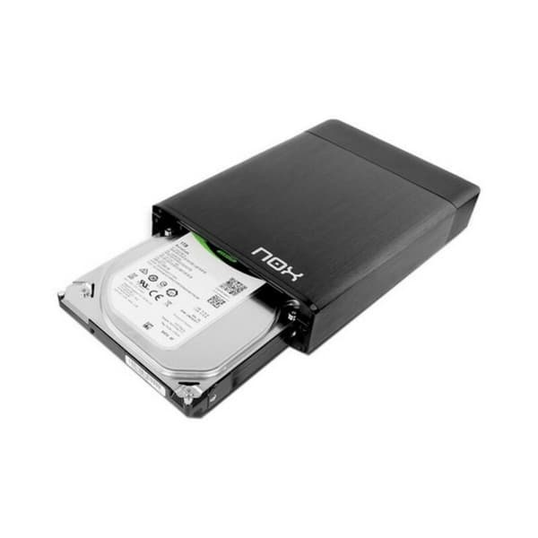 Ekstern Boks Nox-Xtreme NXLITEHDD35 Sort 3,5"