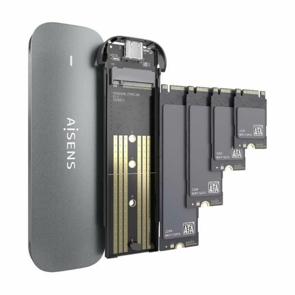 Deksel for harddisk Aisens ASM2-006GRY
