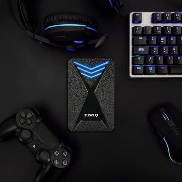 Kovalevyn kotelo TooQ TQE-2550BL 2,5" USB 3.0 Sininen Musta 2,5"