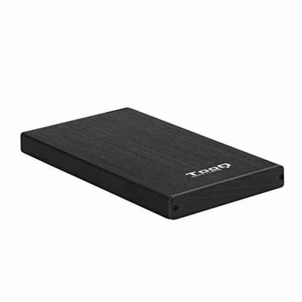 Kovalevysuoja TooQ TQE-2527 SATA III USB 3.0 2,5" 3,5" - Punainen musta, Punainen