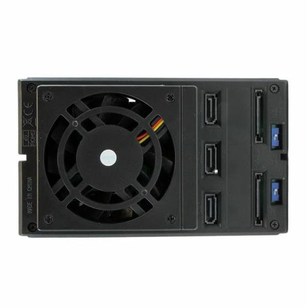 Kotelo Startech HSB3SATSASBA Musta 3,5" Kannettava