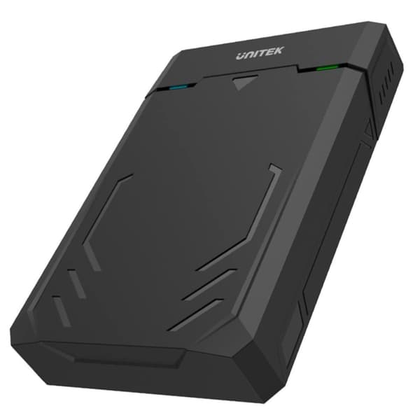 Ulkoinen laatikko Unitek Y-3035 Musta