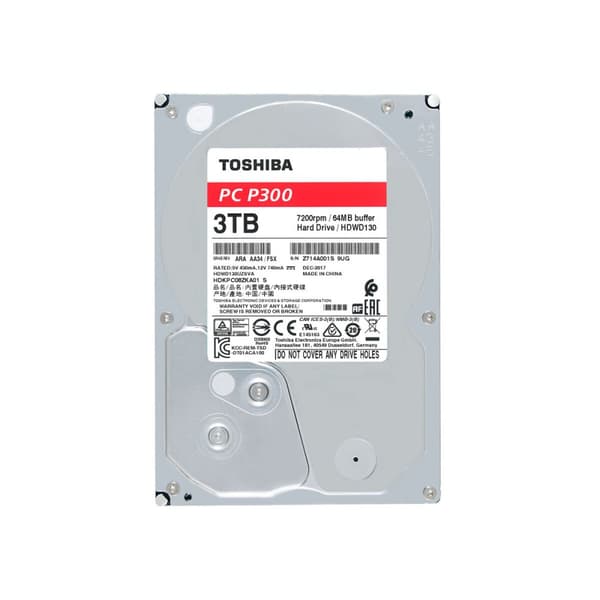 Kovalevy Toshiba 3,5" 256 GB SSD 2 TB HDD