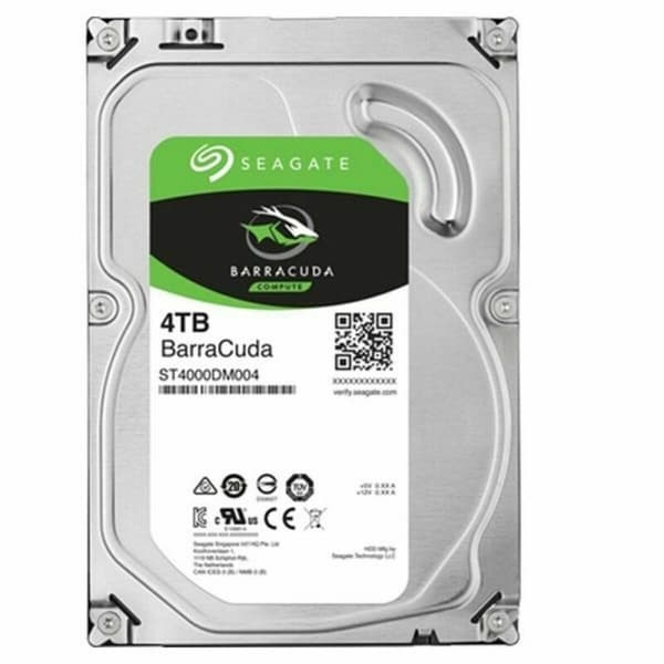 Kovalevy Seagate ST4000DM004 4 TB 3.5" 5400 rpm SATA III 3,5" 4 TB 4 TB HDD
