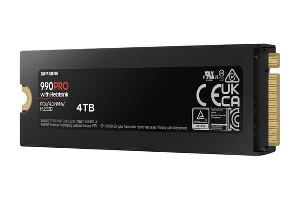 Samsung 990 PRO Heatsink 4TB SSD