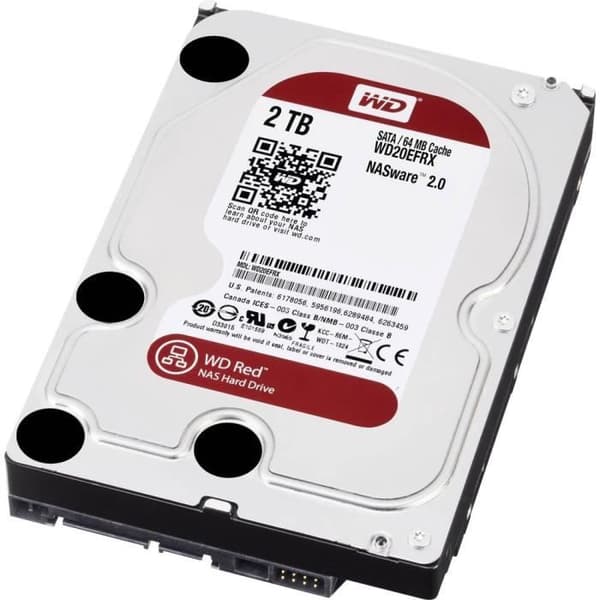 Intern hårddisk 8,9 cm (3,5) Western Digital WD Red™ Pro 16 TB SATA 6 Gb-s WD161KFGX bulk
